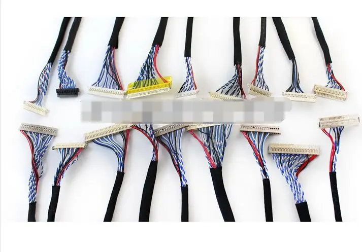 Cabo universal lvds para painel lcd, suporte para 14-26 polegadas envio grátis
