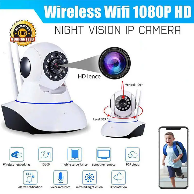 IP Camera wifi Camera Baby Monitor 1080P wifi HD Camera Wireless Home Security ip Camera Night Vision Surveillance cctv wifi cam