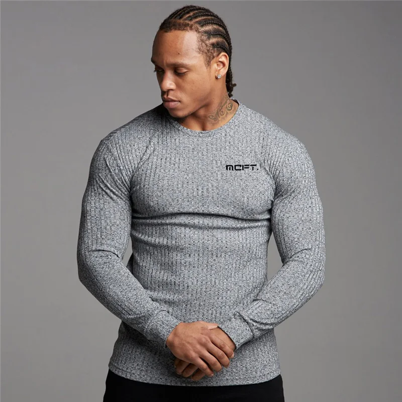 Brand Man Pullovers Autumn New Fashion O neck Sweater Knitted Jumpers Men Fitness Clothes Slim Fit Male Tops