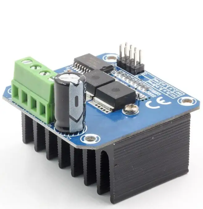 Double BTS7960 43A H-bridge High-power Motor Driver module/ diy smart car Current diagnostic