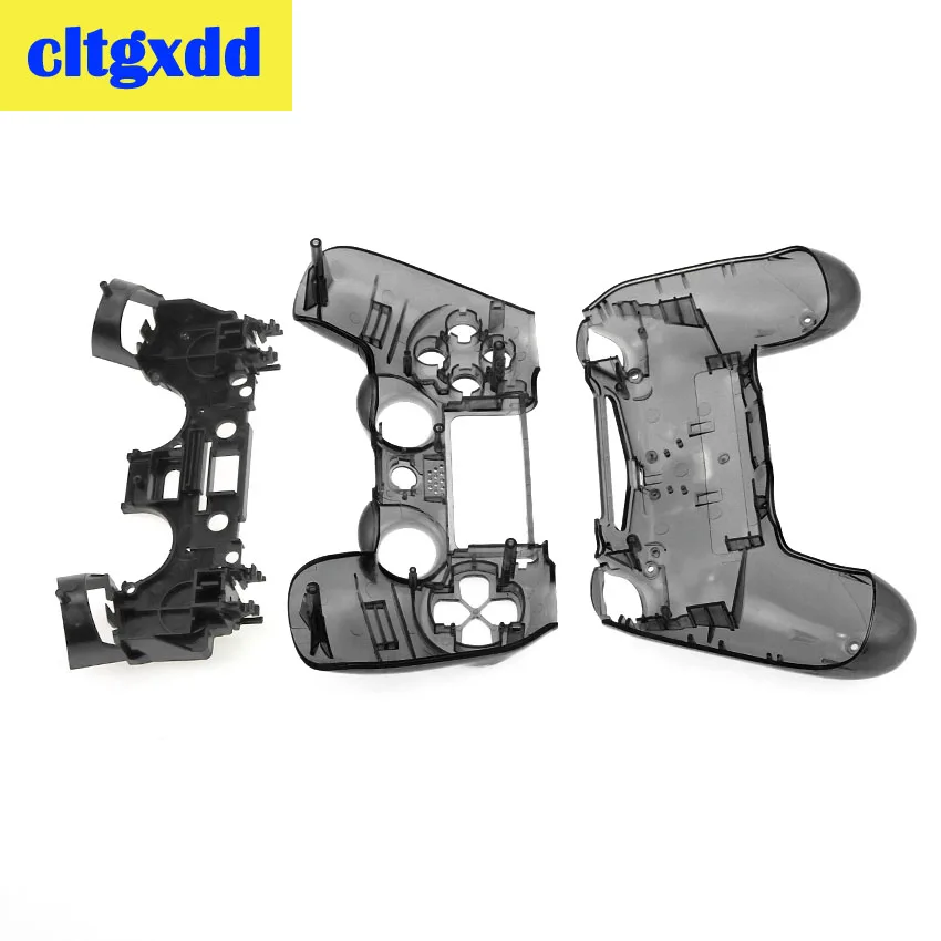 Прозрачный матовый чехол для геймпада cltgxdd, сменные части для корпуса геймпада PS4