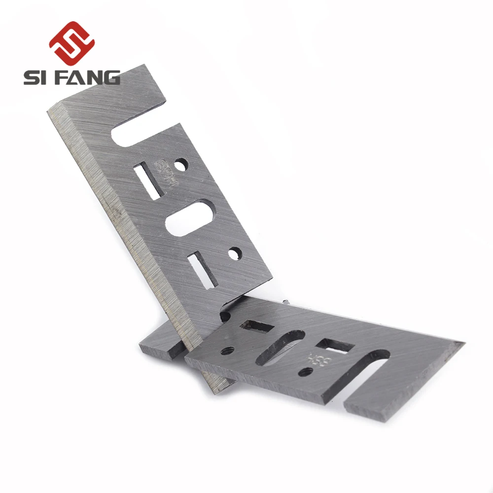 Electric Planer Blades 1900B Power Tool Part Replacement 80mm Wood Planer Blades for Woodworking Planer Blades