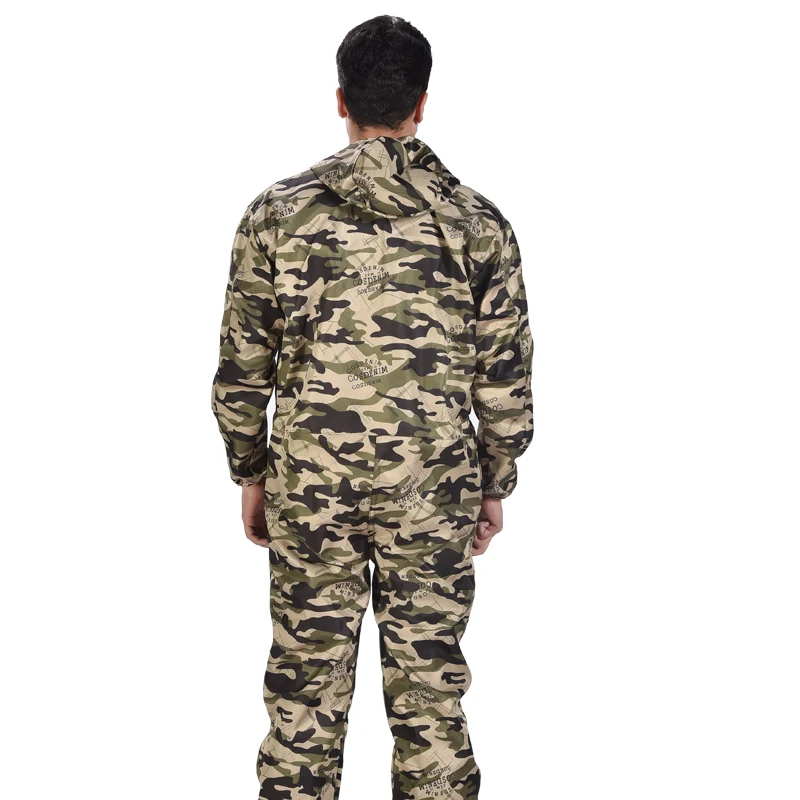 Summer thin Work overalls Male Labor protection Camouflage Jumpsuit Plus Size Tooling Uniform workwear one piece Coveralls 61406