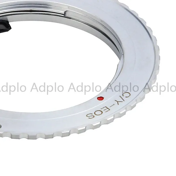 Pixco PPA EMF AF CONFIRM Adattatore Vestito Per Contax CY C/Y Lens per Canon 700D 650D 600D 100D macchina fotografica (Non-AF)