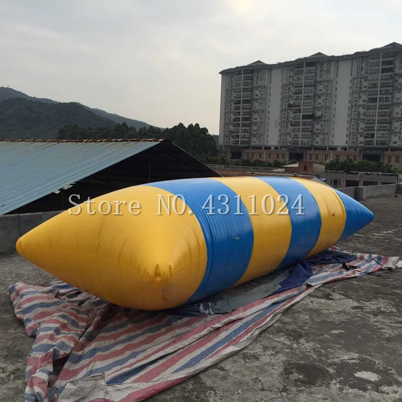 

Free Shipping Free Pump 5x2m Inflatable Water Blob Jump Pillow Jumping Air Catapult Bag Jumping Bag Inflatable Water Trampoline