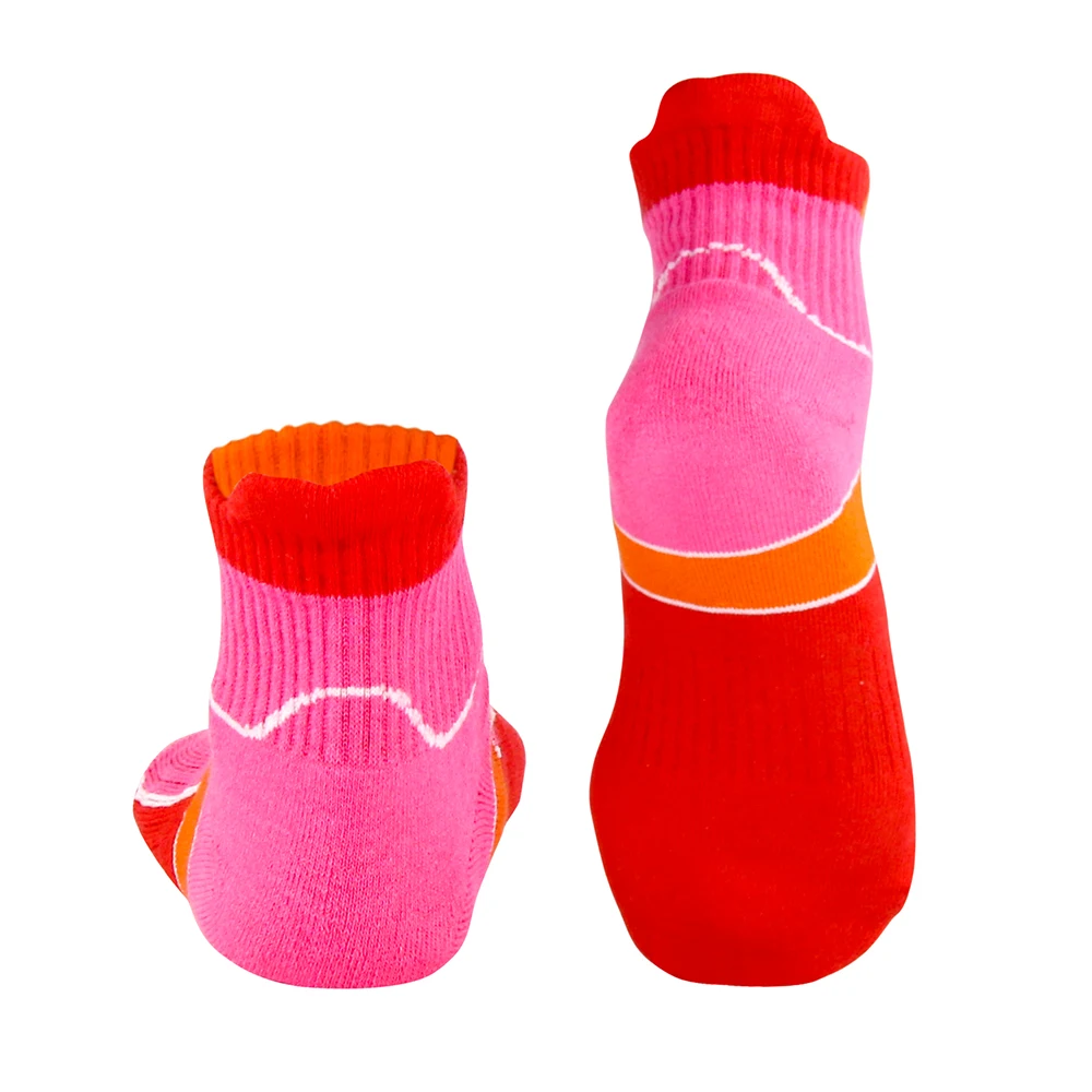 Short Tube Socks for Men and Women, Marathon Running and Cycling, Thick Sole, Terry Socks