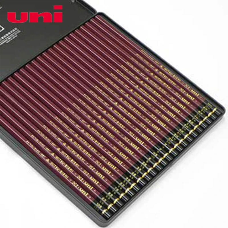 6 Pcs/lot Uni HI-UNI 22C Most Advanced Drawing Pencil 22 Type of Hardness Standard Pencils Office & School Supplies