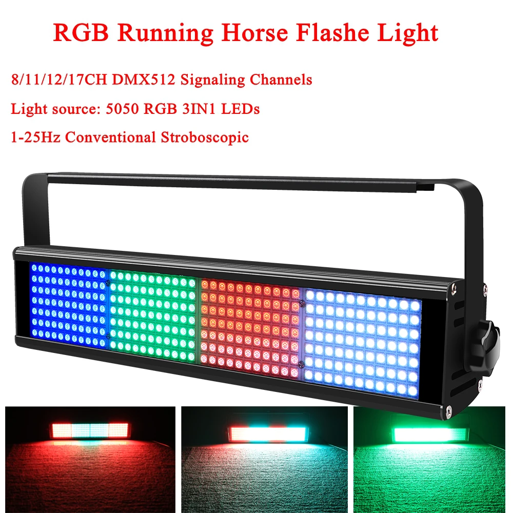 Refletor de led para festa, 100w, dmx512, rgb, 3 em 1, cor de led, disco, dj, corrida, cavalo, pisca-pisca, luz para feriado, natal, bar, ktv,