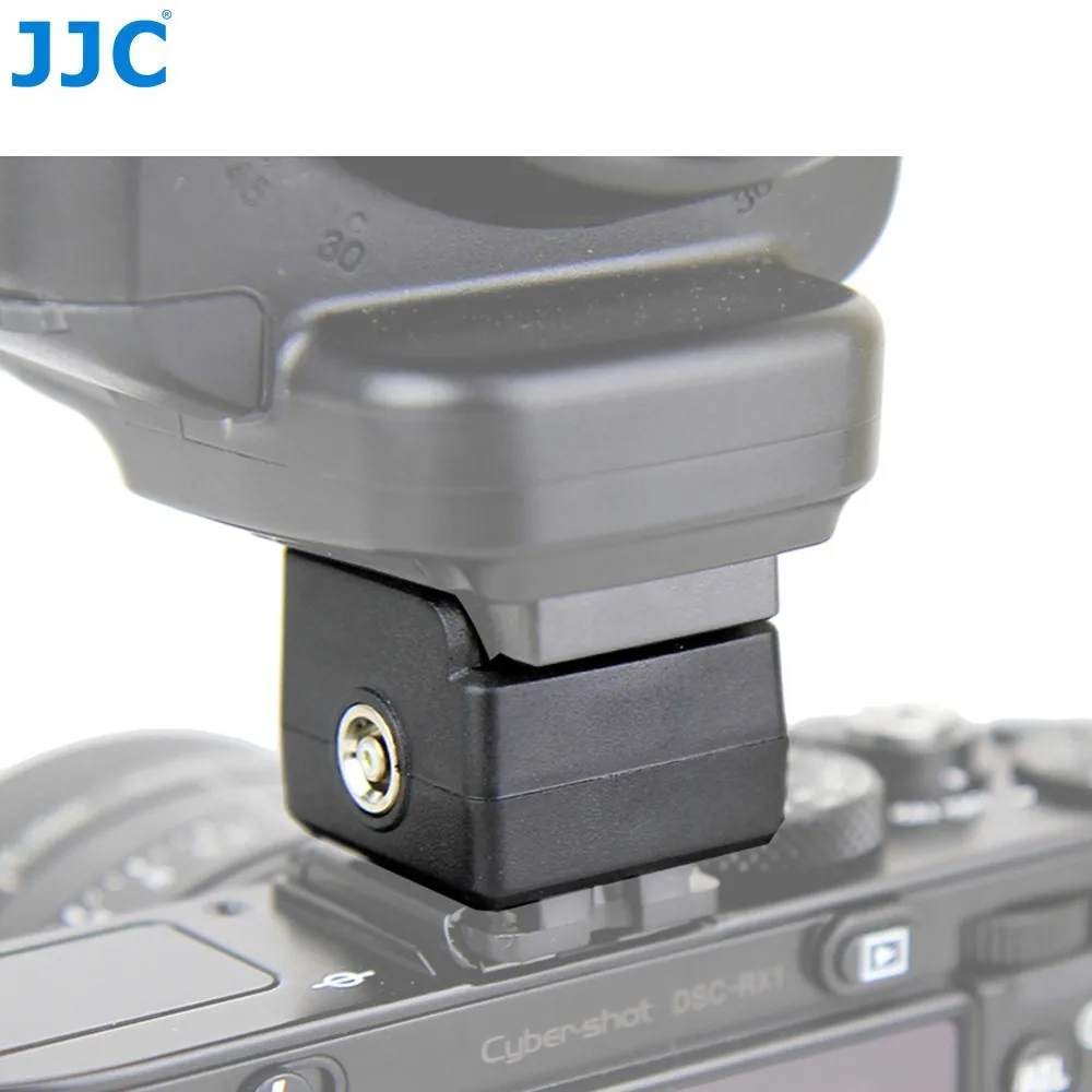 JJC Camera Hot Shoe Adapter for Sony/Maxxum Flashes with PC Female Outlet Standard ISO Multi Interface Speedlight