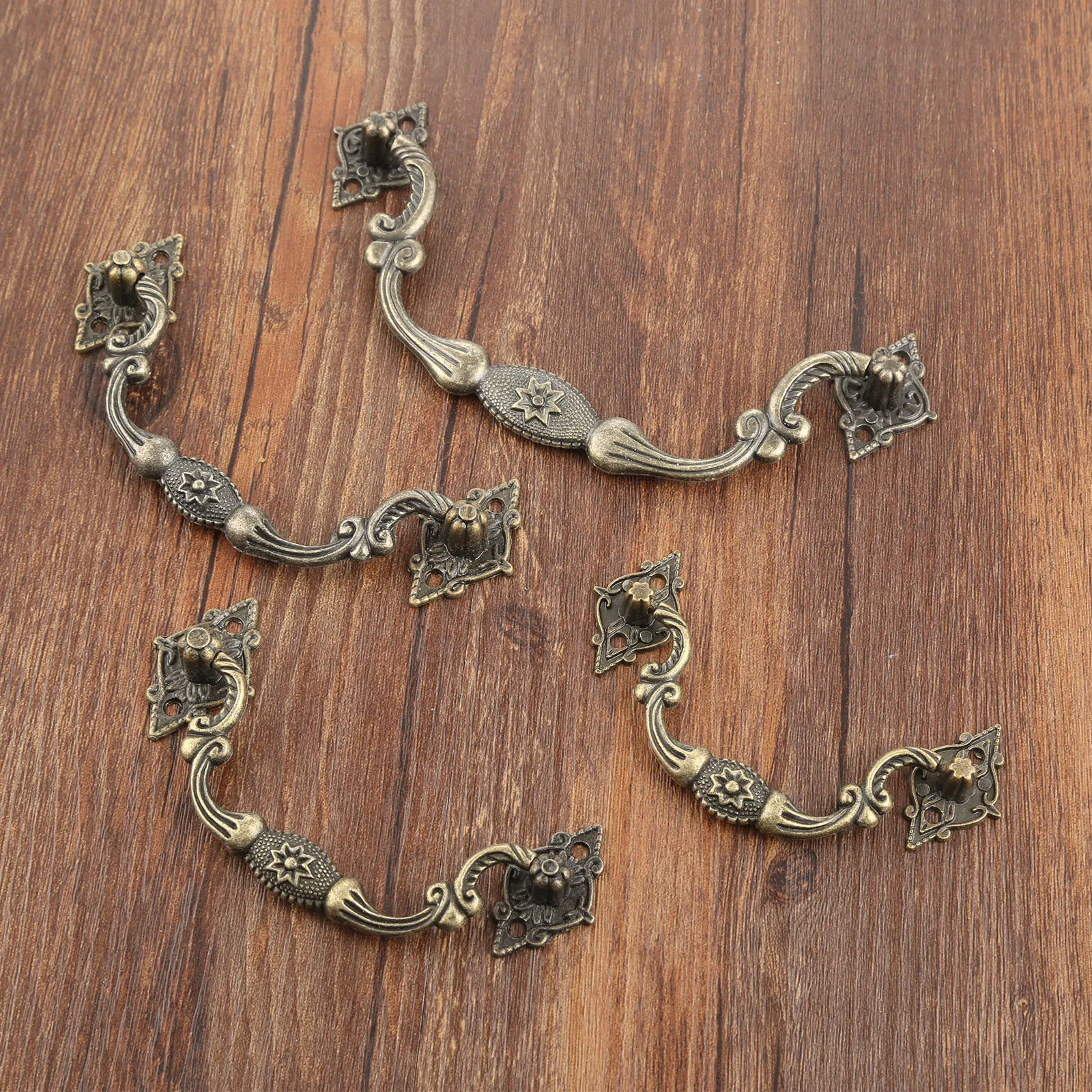 1Pc Antique Furniture Handles Cabinet Knobs and Handles Drawer Cabinet Kitchen Pull Cupboard Handle Furniture Hardware