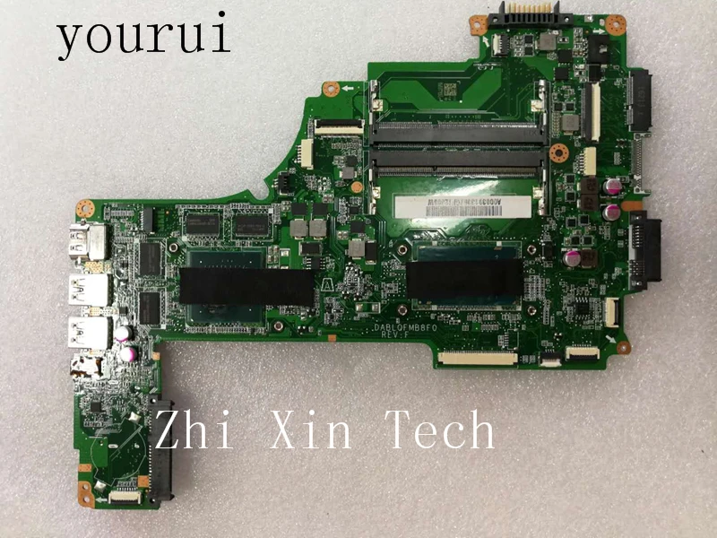 yourui For Toshiba Satellite S50 S50T S50T-B S55-B Laptop Motherboard A000300690 DABLIDMB8E0 With i7-4510u CPU DDR3