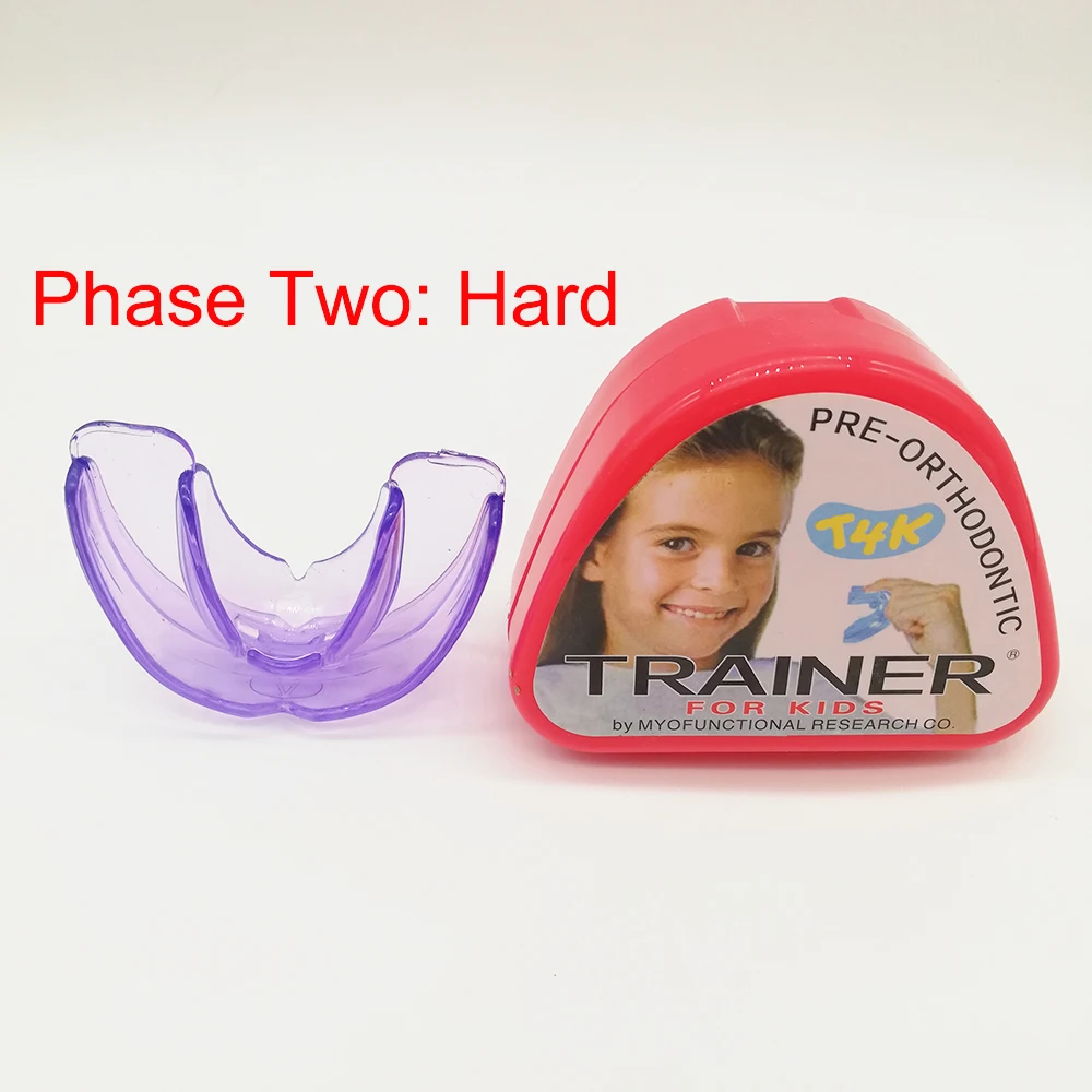 1pc T4K Children Dental Tooth Orthodontic Appliance Trainer Kids Alignment Braces Mouthpieces Phase 2 Teeth Whitening