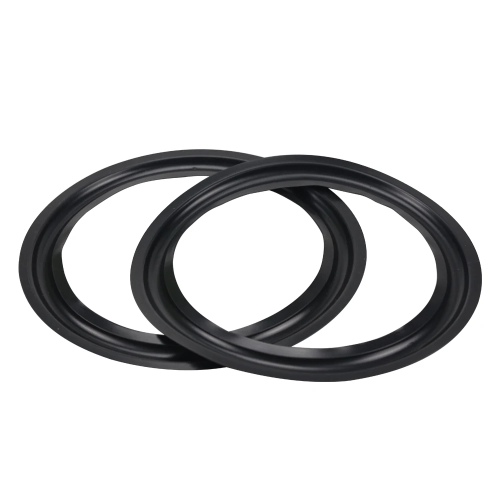 Ghxamp 10 INCH 12 Inch 15 INCH Suspension Subwoofer Rubber Surround Side Speaker Repair Original Factory 245mm 295 378mm 1Pairs