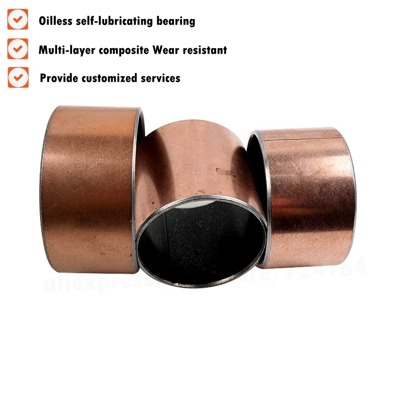SF-1 1615 1620 1625 1612 1615 1620 1625 1630 SF1 SF1- SF Self Lubricating Composite Bearing Bushing Sleeve Oil free Sliding