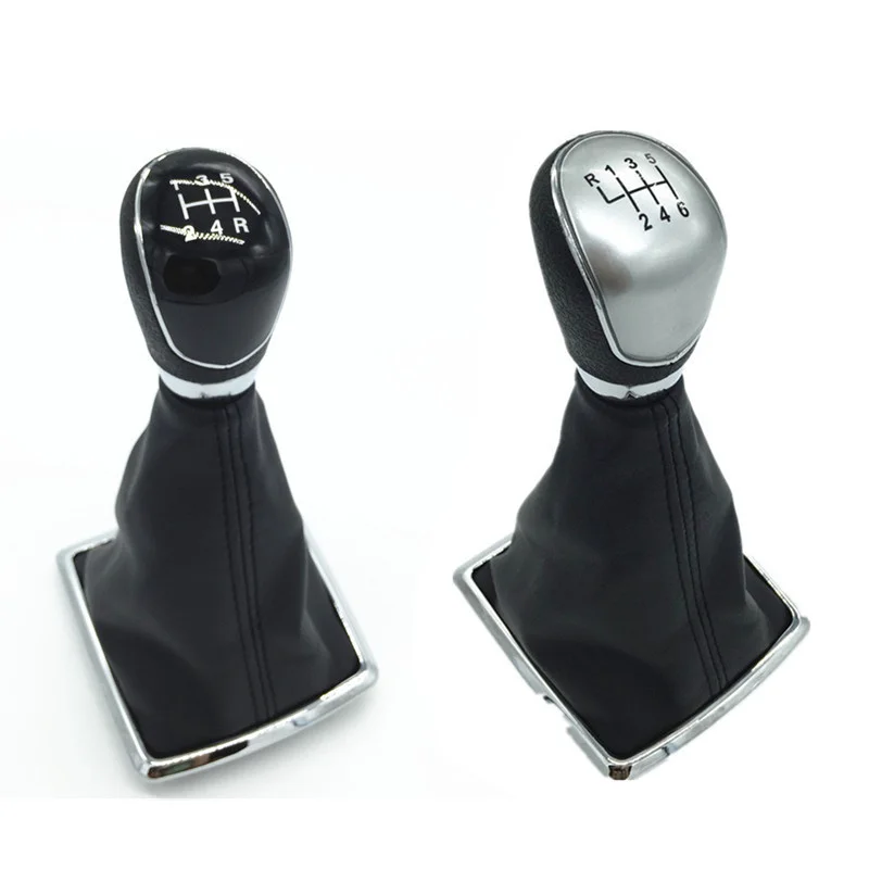 Gear Shift Knob Gaiter Boot Cover 5/6 Speed For Ford Fiesta MK7 Focus MK2 FL NK3 C-max FL B-max S-max Galaxy MK3 Kuga Transit