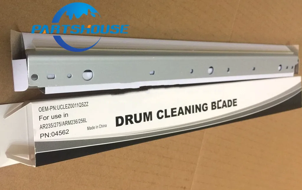 10Pcs Drum Cleaning Blade UCLEZ0011QSZZ for Sharp AR256 AR316 ARM258 ARM317 ARM318 256 316 258 318 Copier parts wiper blade