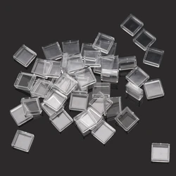 100 Pcs Plastic Switch Cover Home Power Pushbutton Dust Cover Guard Protector Safety Guard Clear Cap Easy to Use 517A