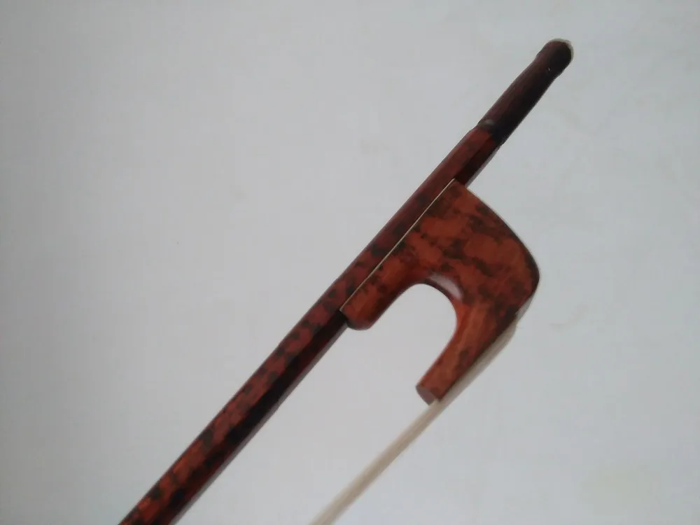 1 PC High Quality Double Bass Bow 3/4 Baroque Bass Bow Snake wood Frog