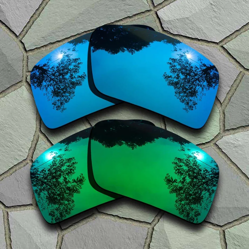 

Sky Blue&Jade Green Sunglasses Polarized Replacement Lenses for Oakley Eyepatch 2