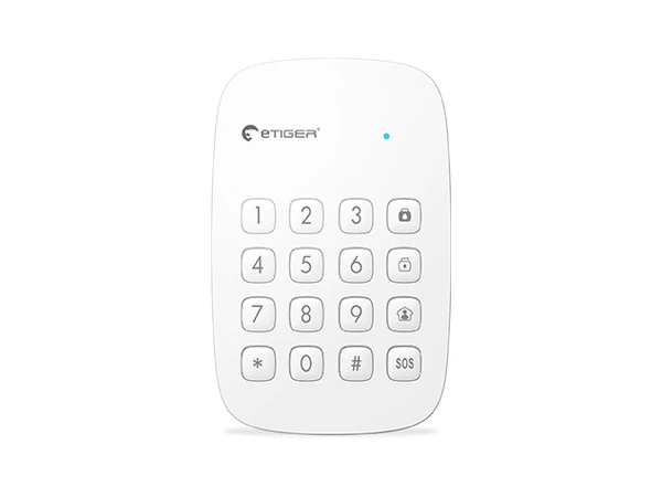 Wireless sistem alarm keypad untuk lengan/melucuti senjata jarak jauh Etiger ES-K1A