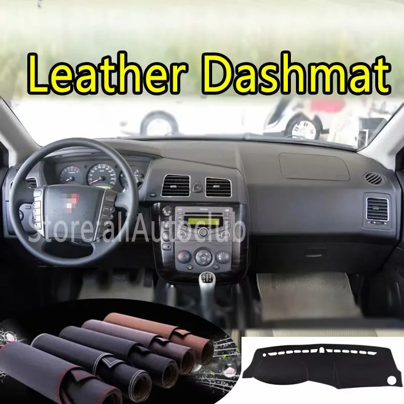 

For Ssangyong ActYon Kyron 2006 - 2014 2007 2008 Leather Dashmat Dashboard Cover Dash Carpet Custom Car Styling sunshade LHD+RHD