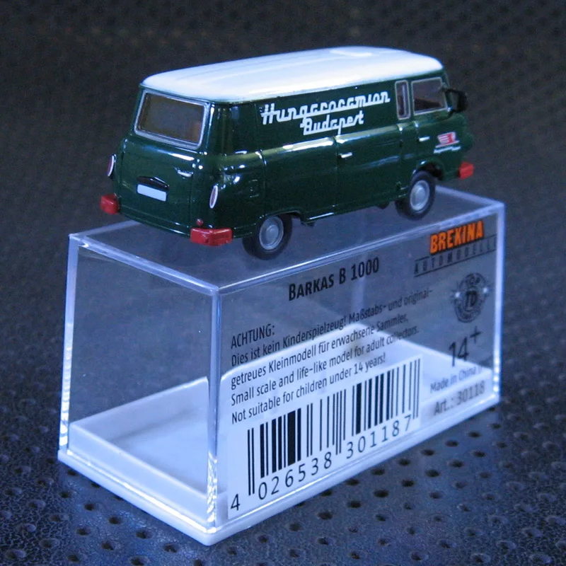 Bre kina 1:87 Bar kas B 1000 Van 4 Pocket model boutique alloy car toys for children kids toys original box 