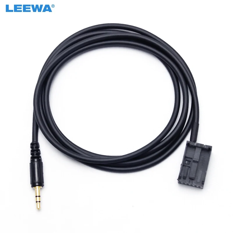 

LEEWA 30pcs Car Accessory CD 3.5mm Aux Cable Harness Adapter for Ford Focus Fiesta Mondeo PUMA MK2 MK3 S-MAX #CA2860