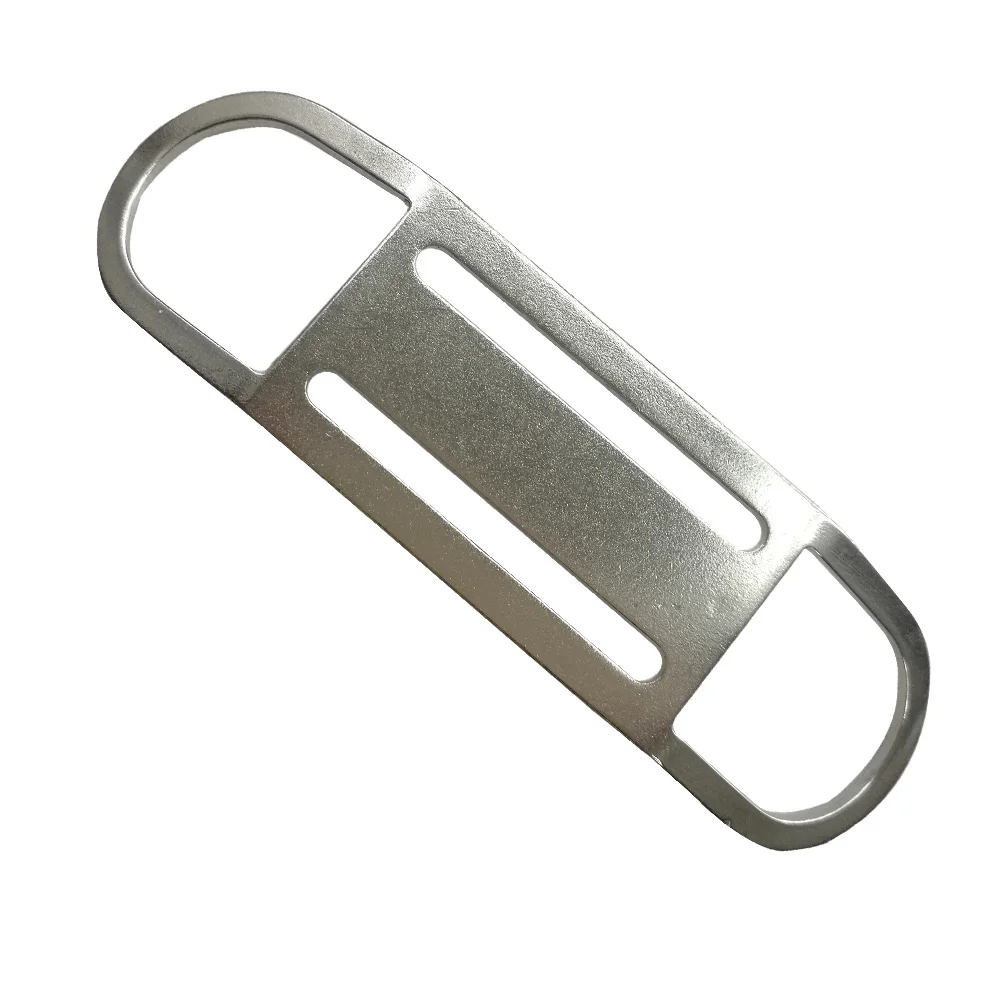 Cursore in tessuto di fissaggio per cintura pesi con montaggio laterale per immersioni subacquee con doppio anello a D Accessorio per cintura per