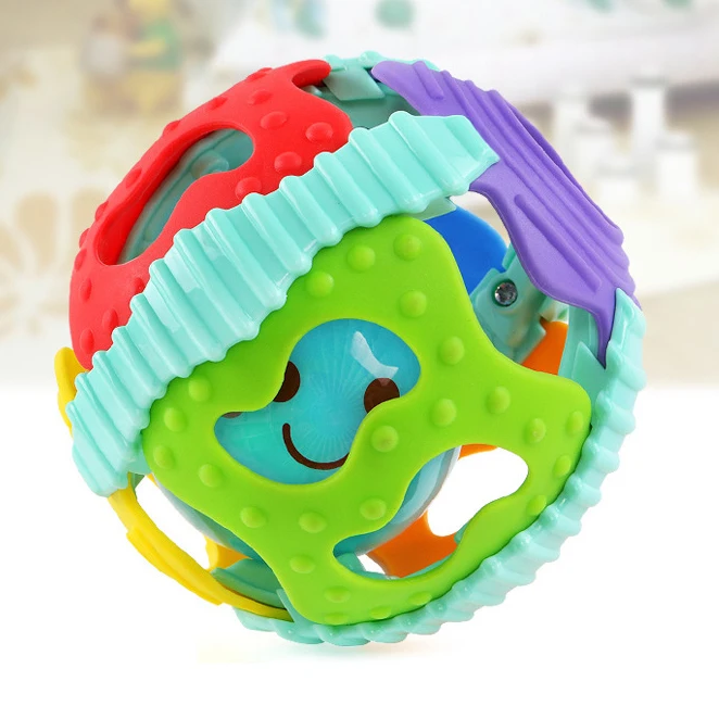 Brinquedos Para Bebe 0-12 Months Baby Ball Rattle Toys Flashing Teether Toys For Babies Educativo Oyuncak