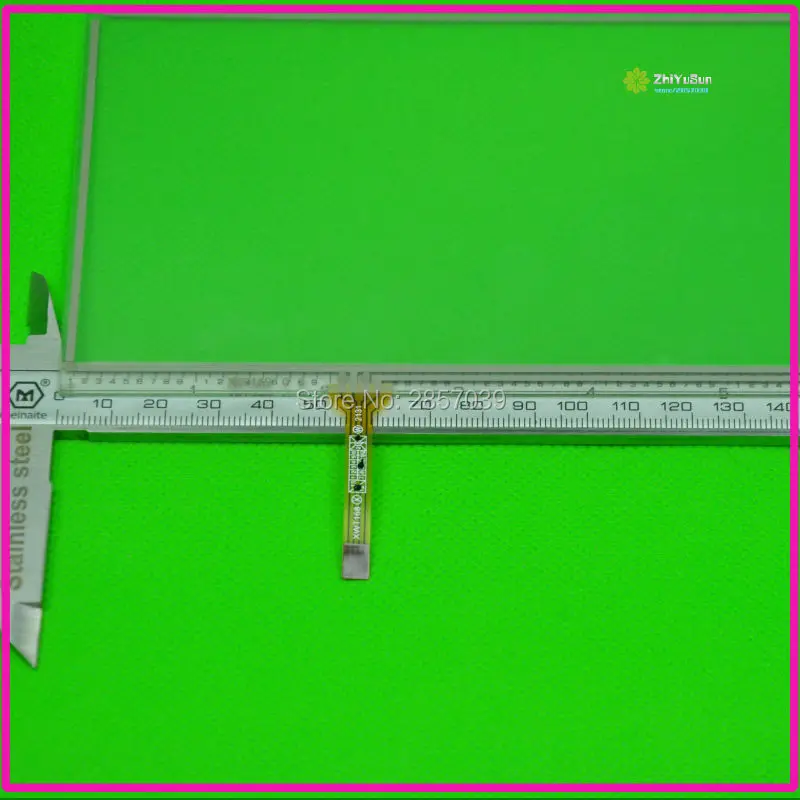 Digitalizador de touch screen x 164mm * 99mm, painel de 7 polegadas com tela para gps e carro