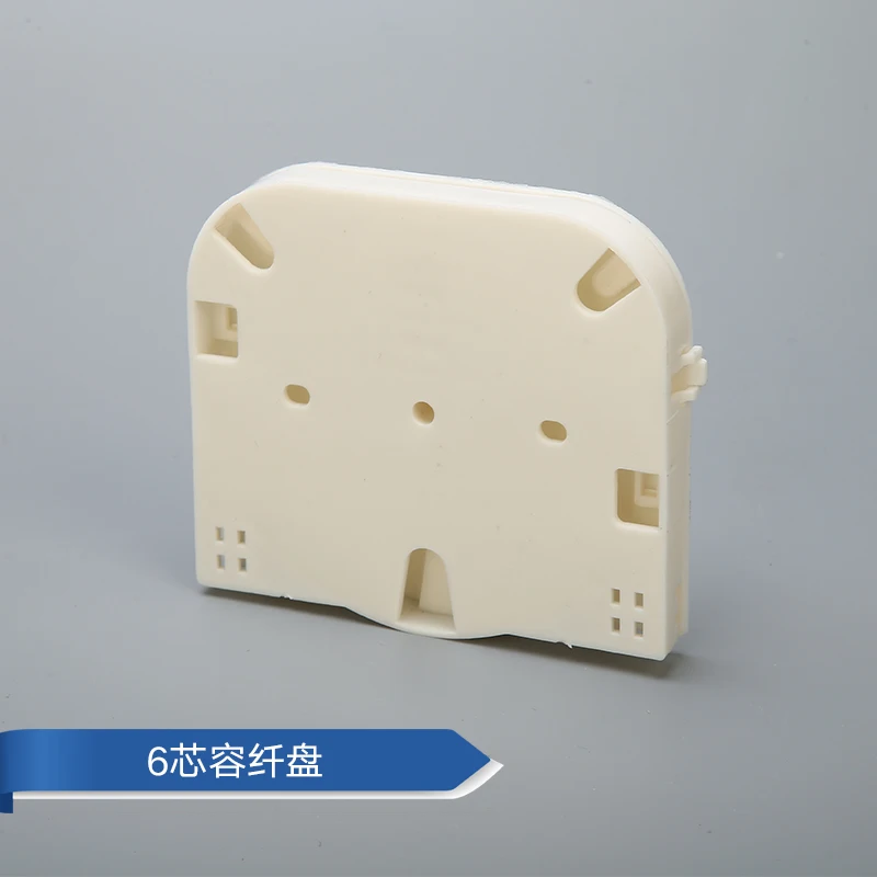 PCS mini 6 30 núcleo de fibra bandeja de emenda para o material novo do ABS de alta qualidade quadrado de fibra ODF tipo terminal de fibra protetor de caixa de emenda