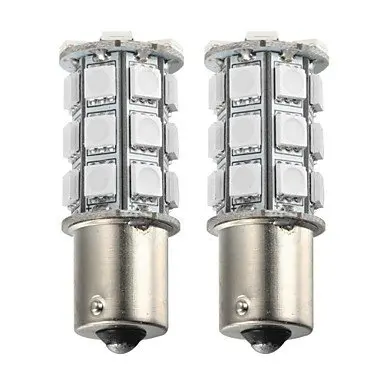 4Pcs 5W 115lm 1156 27x5050smd a mene la lumiere rouge clignotant / feu stop / feu antibrouillard