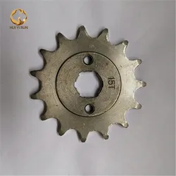 Front Engine Sprocket 520# 15 Teeth 20mm For 520 Chain With Plate Locker Motorcycle Dirt Bike PitBike ATV Quad Parts