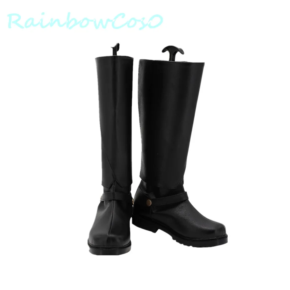 Saga Of Tanya The Evil Tanya Von Degurechaff RainbowCos0 Cosplay Shoes Boots Props Game Anime Halloween