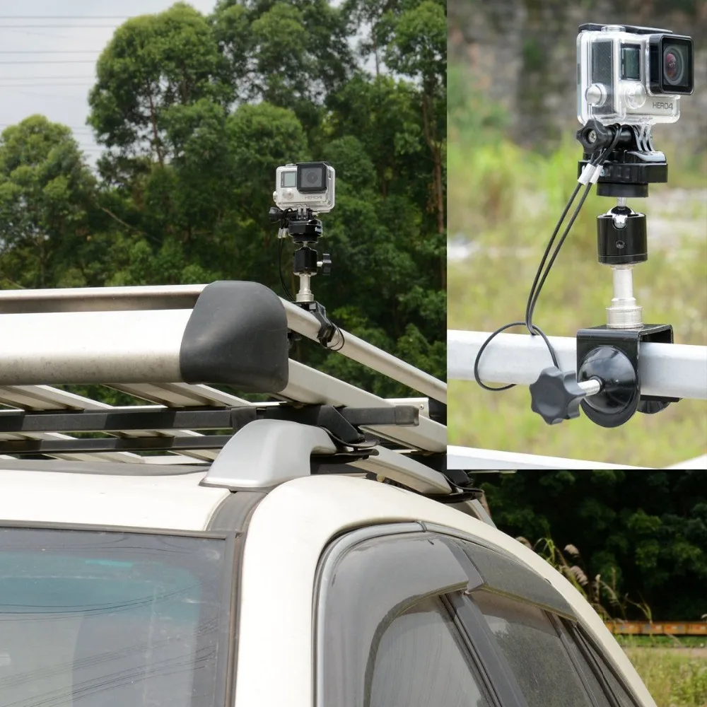 Camera Car Mount SUV ATV Pickup Truck Rack Mount for GoPro Car Mount GoPro Rack tripod camera