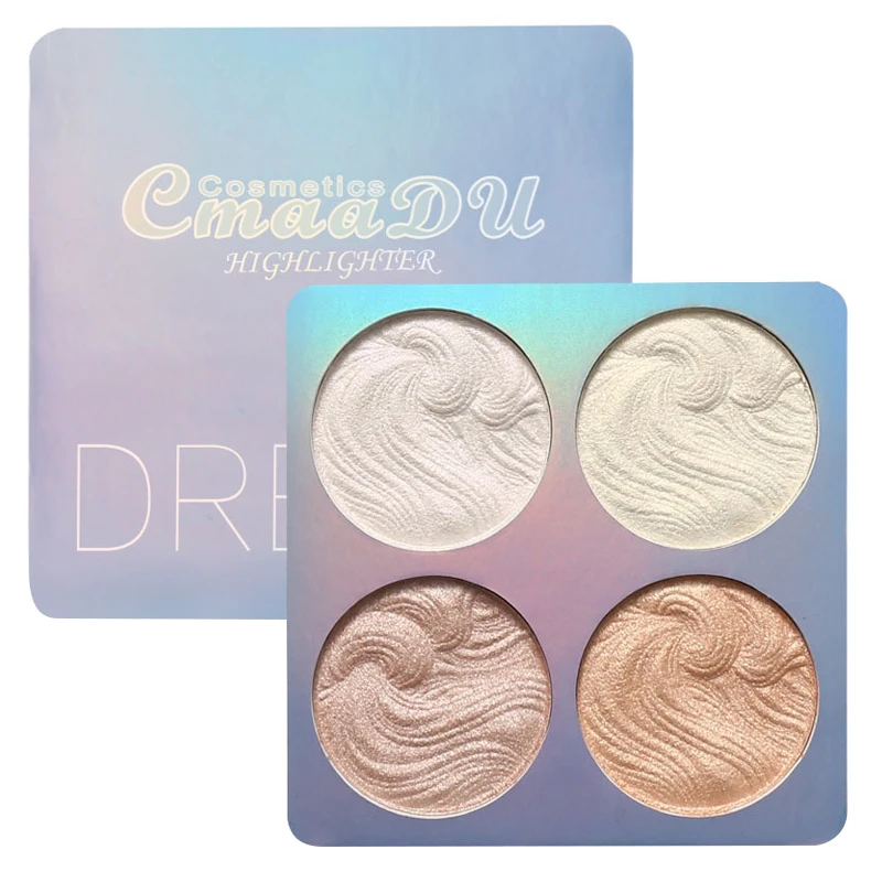 CmaaDu New Makeup Highlighter powder Baking Palette Repair enhance the shadow Facial Contour Blush Brighten Cosmetics TSLM2