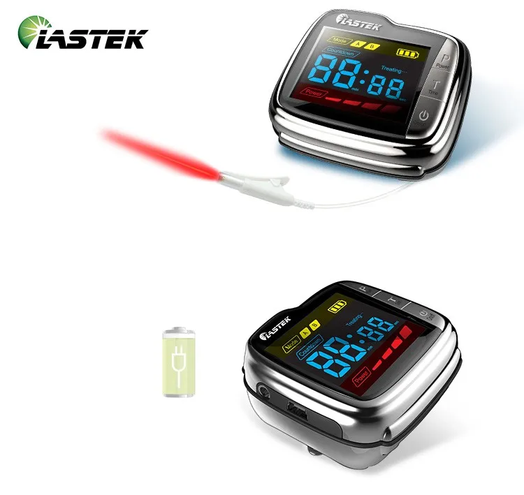 Wrist laser therapy device for reduce the high blood pressure and high blood suger