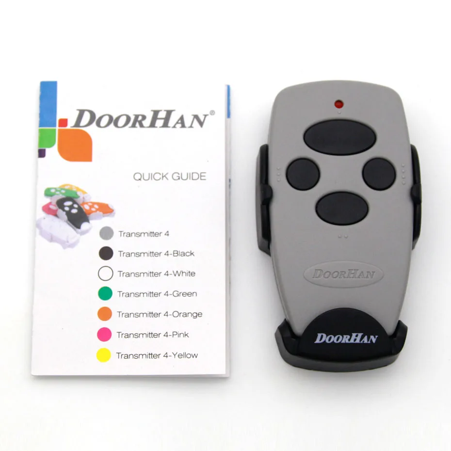 DOORHAN-transmisor con Control remoto para puerta de garaje, mando a distancia transmisor, 433MHz, llavero