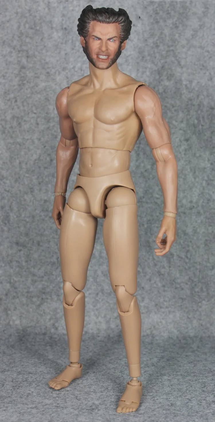 Hitfigure corpo muscular edição aprimorada 1/6 12 "peças do corpo da boneca diy encaixe corpo masculino não inclui a cabeça e as roupas