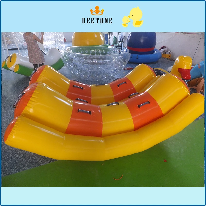 

Funny inflatable teeter totter, inflatable teeter totter on water,inflatable pool float teeter totter for kids play