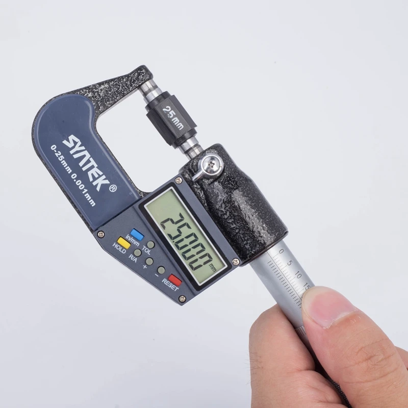 0-100mm Digital Micrometer 0.001mm Electronic Outside Micrometers Multifunction LCD Vernier Caliper Thickness Gauge Measure Tool