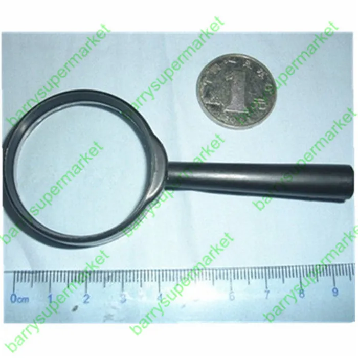 Magnifier Handheld 40MM 60MM Plastic Frame Read Instrument Tool Magnifying Glass for Old People Student
