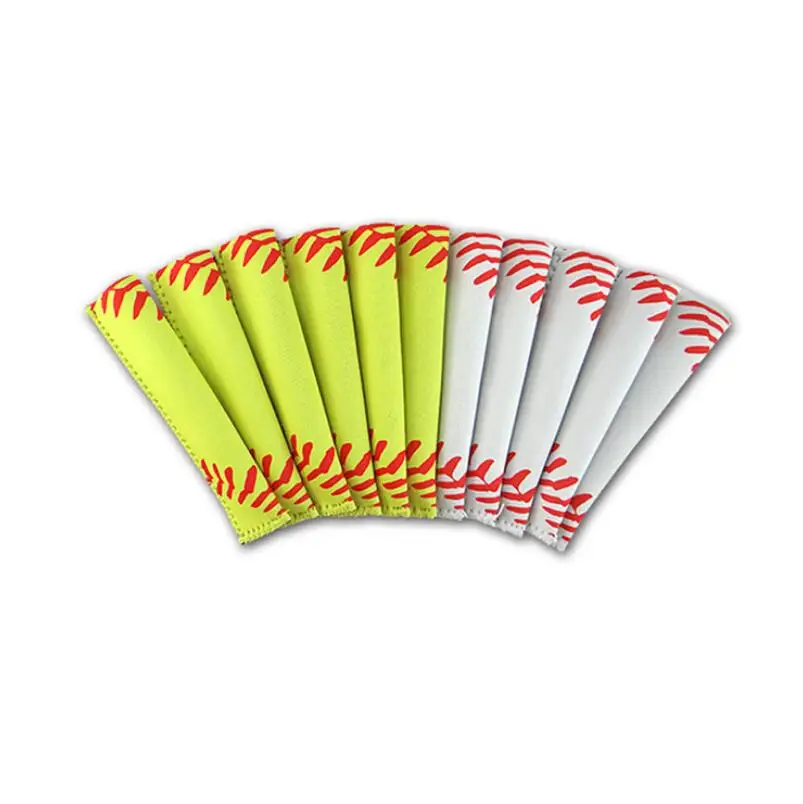 Baseball Popsicle Holder Pop Sleeves Ice Lolly Bag Summer Kids Ice Sleeves Freezers Popsicle Holders Summer LX6320