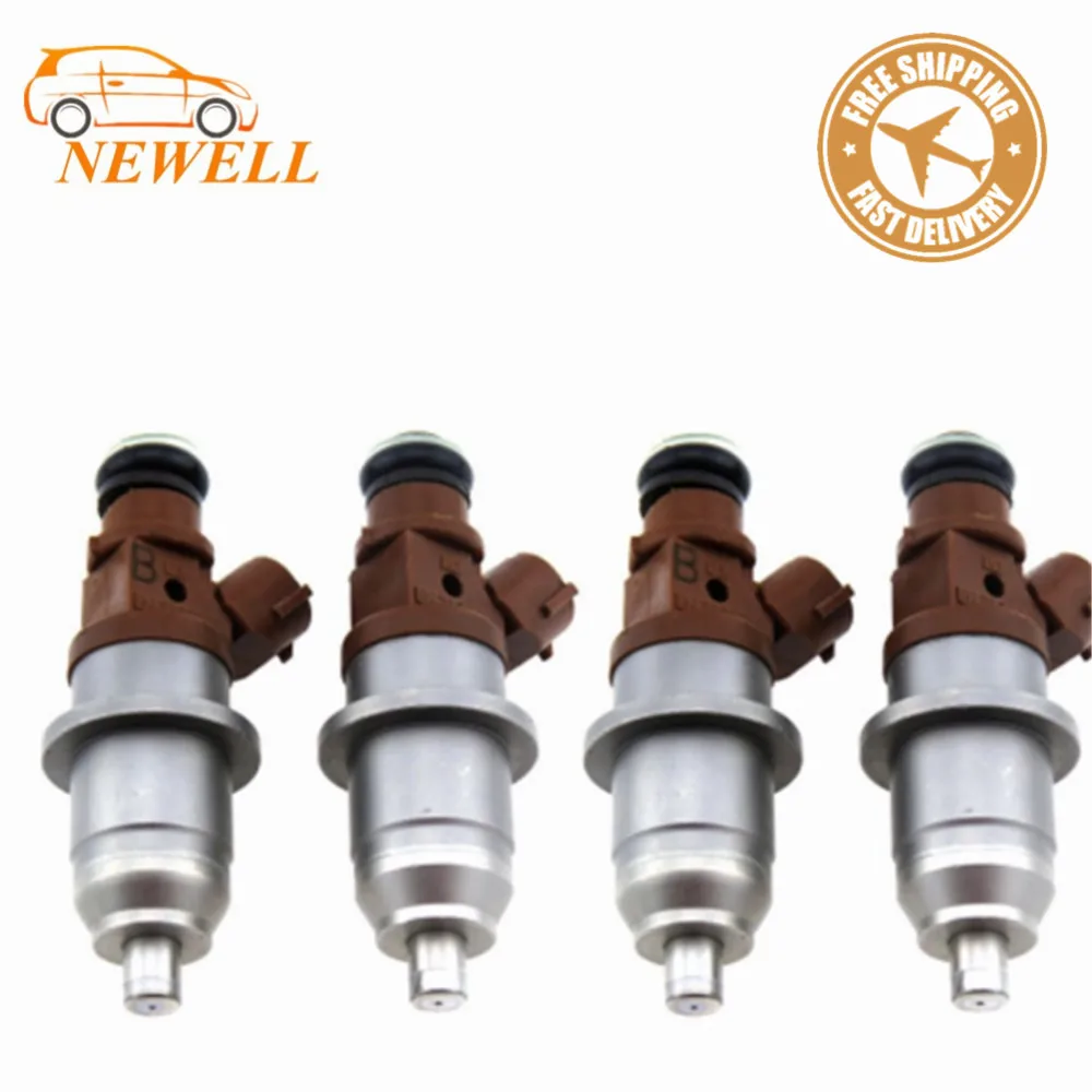 

4PCS Fuel Injector Nozzle For Mitsubishi Pajero IO H67W H77W 4G93 4G94 Pajero Pinin 2.0 OEM:E7T05072 MR560553