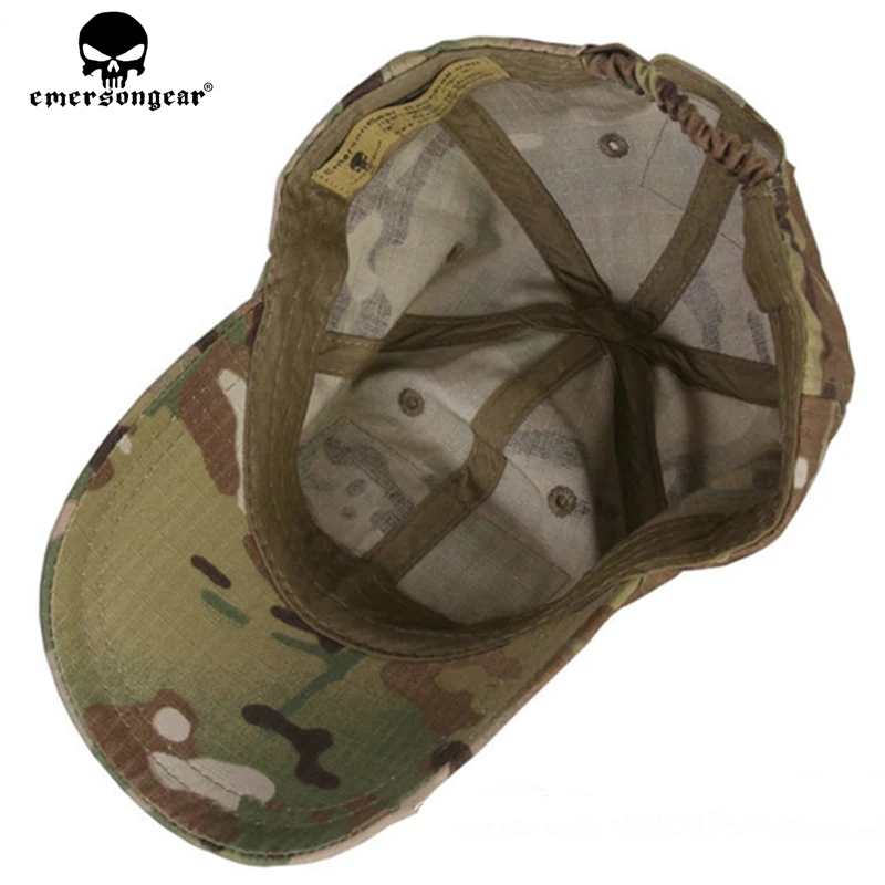 Multicam EMERSON Baseball Cap Tactical  Cap Anti-scrape Grid Fabric camouflage MC EM8560 Hunting Caps