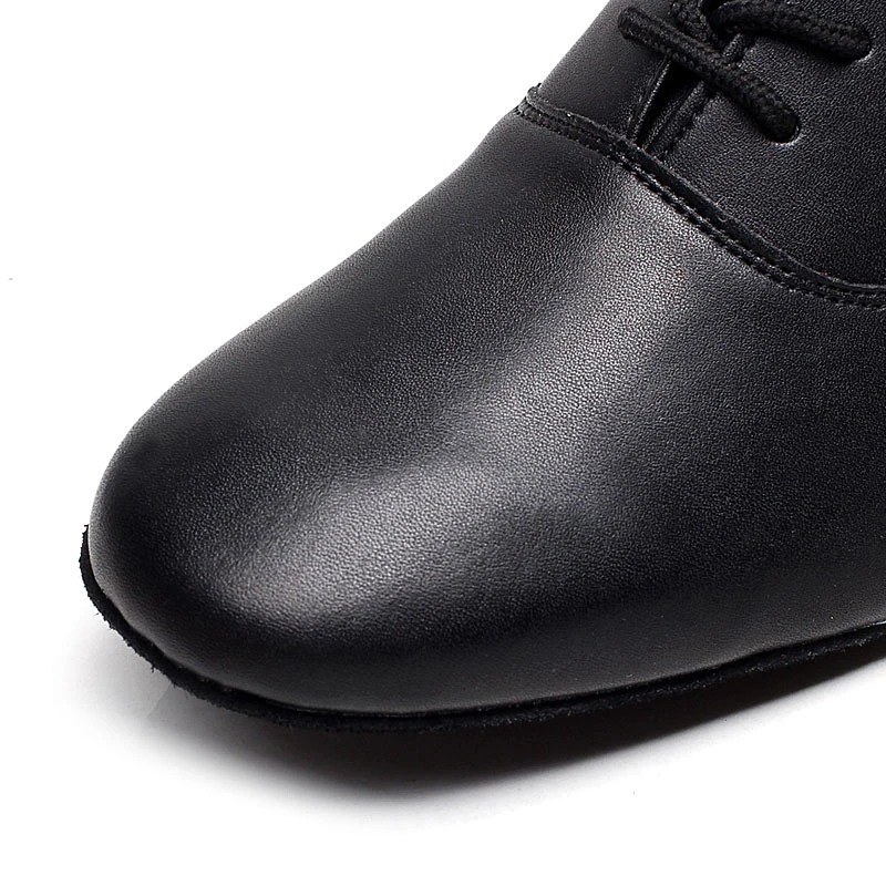 Chaussures de danse latine BD en cuir véritable pour hommes et garçons, 100% cuir de vachette, durable, sociale, jazz, salle de Rh, semelle non ald, toile 301