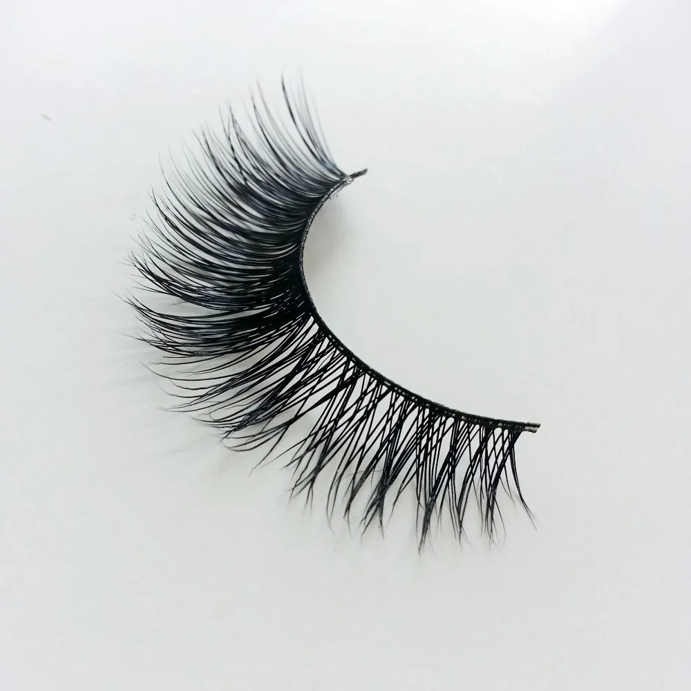 

IN USA 300pair Fluffy Mink Eyelashes Wholesale Lashes with Box Soft Volume Natural Eyelasehs Makeup 3d Mink Lashes In Bulk