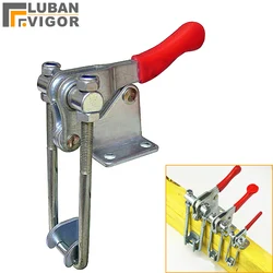 Latch-type Locking Clip Fast Presser Horizontal Fixture Sturdy Durable Woodworking Press Clamps Iron Galvanized