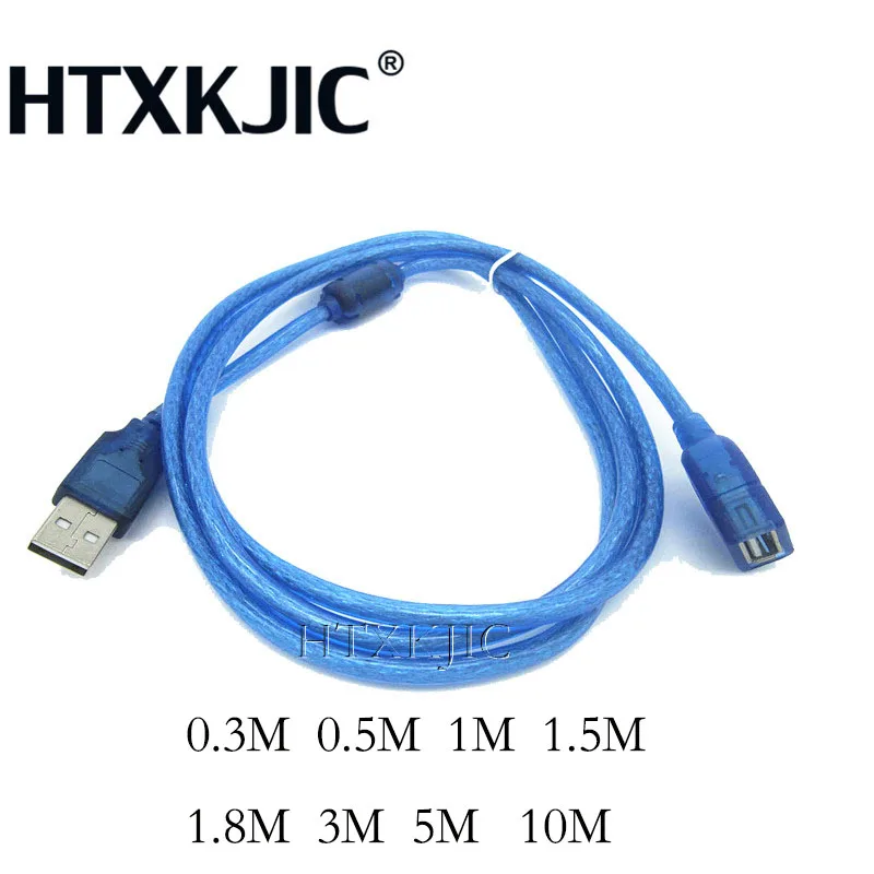 USB 2,0 кабель-удлинитель USB 2,0 кабель для синхронизации данных с разъемом быстрой скорости для ноутбука настольный компьютер, принтер с жестким диском