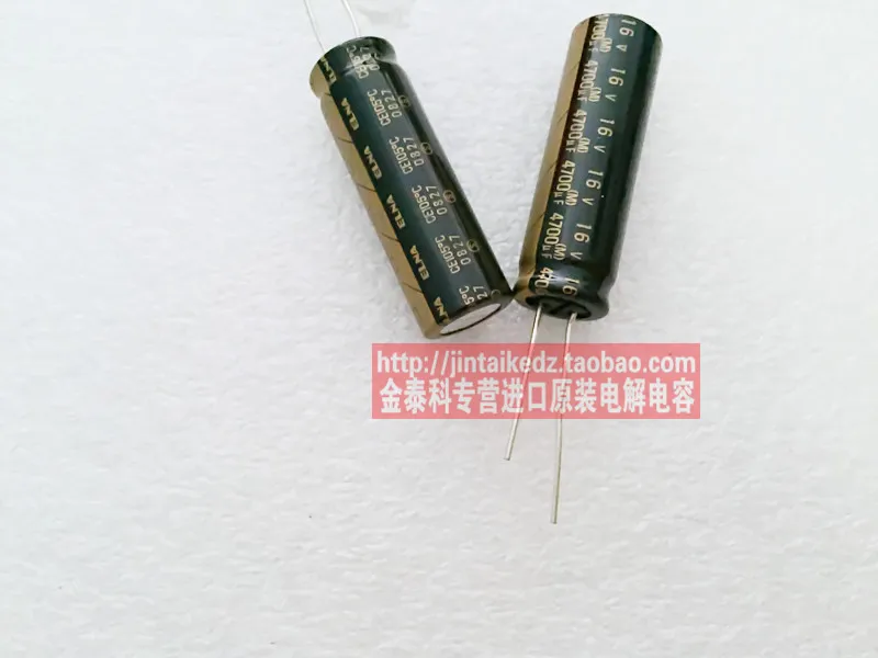 

2020 hot sale 10pcs/30pcs ELNA audio frequency for 16V4700UF 13X40 black gold 105 degrees imported origl free shipping